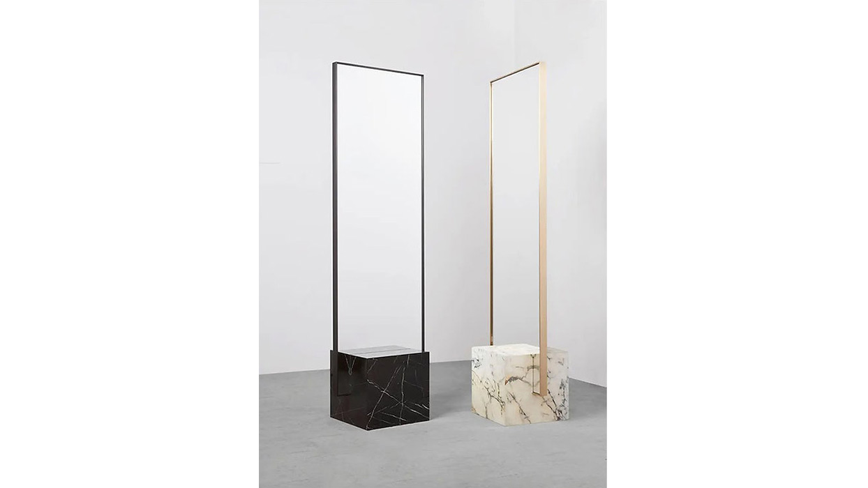 Cubic Standing Mirror - Mirror & Console